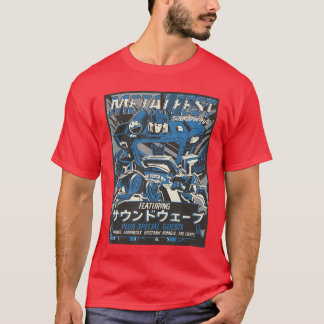 T-shirt Transformers Metal Fest Soundwave Comic Style Post