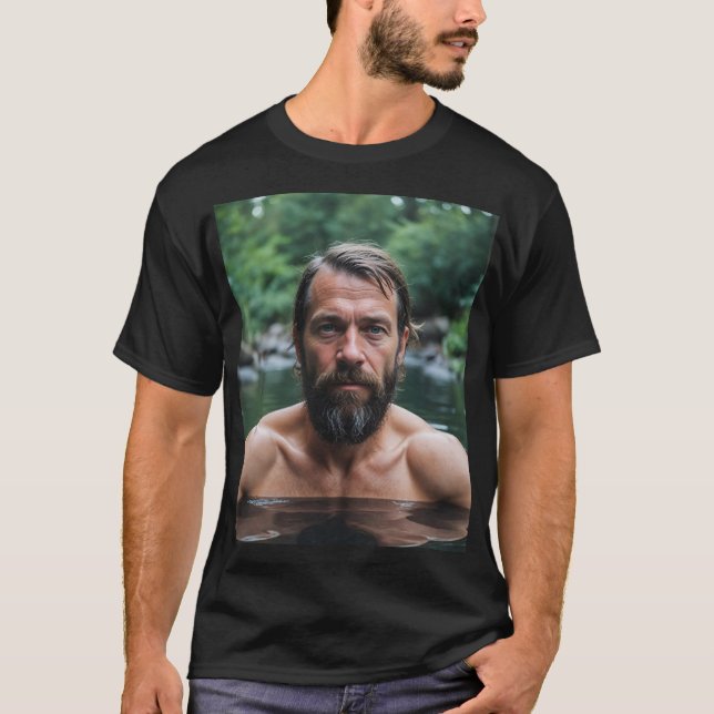 T-shirt Transformez votre vie avec la méthode Wim Hof (Devant)
