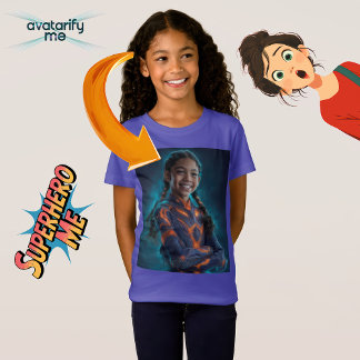 T-Shirt Transformez-vous ou n'importe qui en un caractère