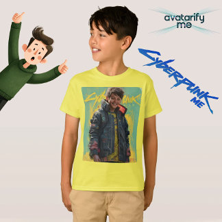 T-shirt Transformez-vous ou n'importe qui en un caractère