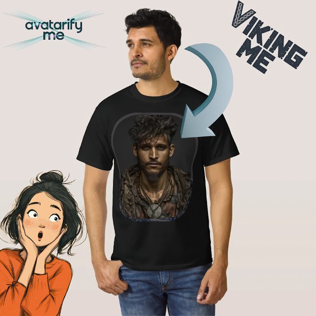 T-shirt Transformez-vous ou n'importe qui en un caractère (Créateur téléchargé)