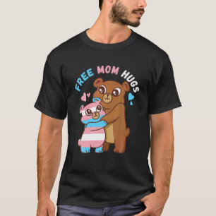 T-shirt Transgender Free Mom Hugs Mother Love Bear LGBTQ L