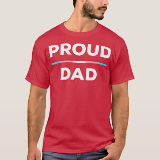 T-shirt Transgenre et LGBTQ pour papa trans fier