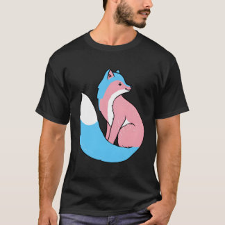 T-shirt Transgenre Fox Pride Trans