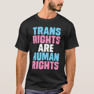 T-shirt Transgenre Lgbt Pride Trans Right Sont Des Droits