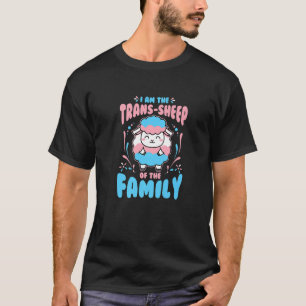 T-shirt Transgenre Pride Trans-Sheep de la famille Trans