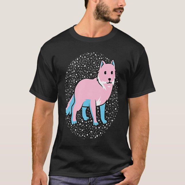 T-shirt Transgenre Trans Fox (Devant)