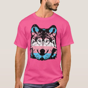 T-shirt Transgenre Wolf Trans Pride Transsexuel Lgbt