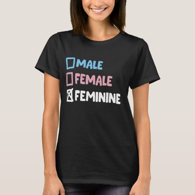 T-shirt Transition transgenre LGBTQ (Devant)