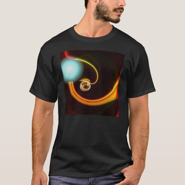 T-shirt Transitoire foncée d'Ele de pièce en t (Devant)