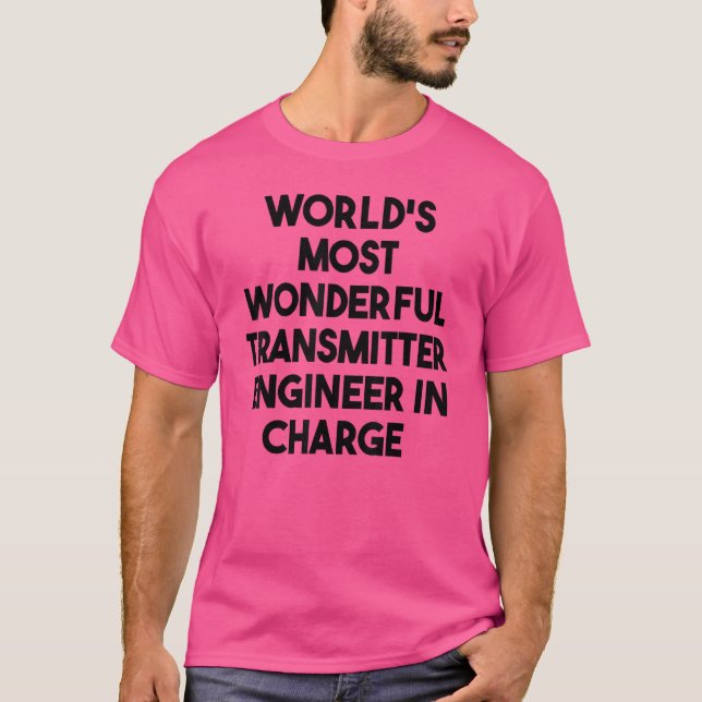 T-shirt Transmetteur Engineer In Cha (Devant)