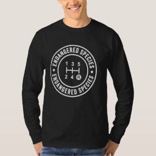 T-shirt Transmission manuelle Espèces en voie de dispariti