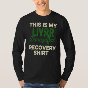 T-shirt Transplant de foie Survivant Funny Organ Guerrier 