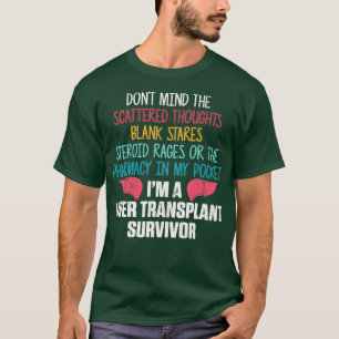 T-shirt Transplant de foie Survivant Pharmacie Orgue Guerr
