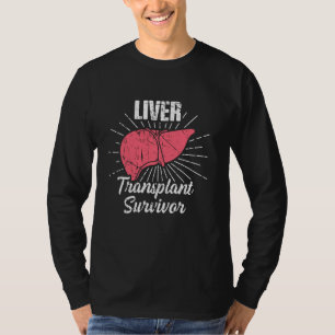 T-shirt Transplant le foie Survivant Survive Organ Guerrie