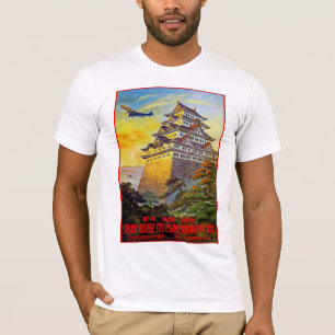 T-shirt Transport aérien japonais avec pagode