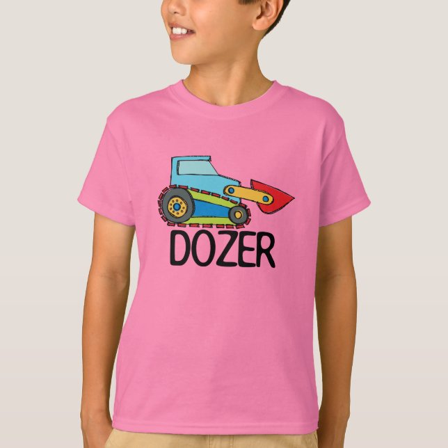 T-shirt Transport de bouteur de bouteur (Devant)