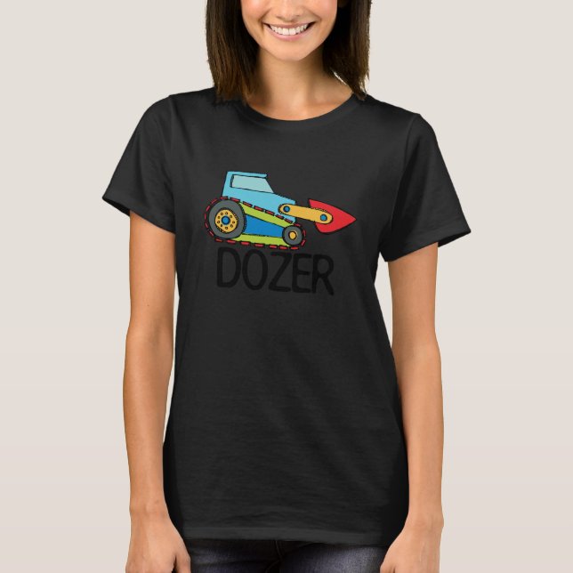 T-shirt Transport des bulles de Dozer (Devant)