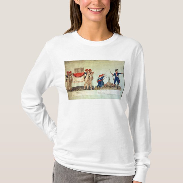 T-shirt Transport du modèle de la bastille (Devant)