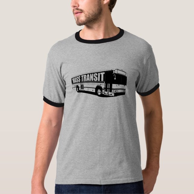 T-shirt Transport en commun (Devant)