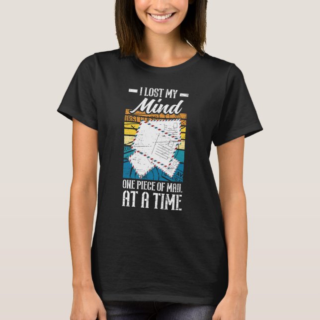 T-shirt Transporteur de courrier Mailman Postal Worker (Devant)