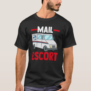 T-shirt Transporteur de courrier Postman Mailman Postal Wo