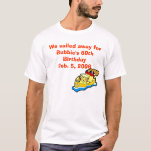 T-shirt transportez-vous, nous a navigué loin pour le