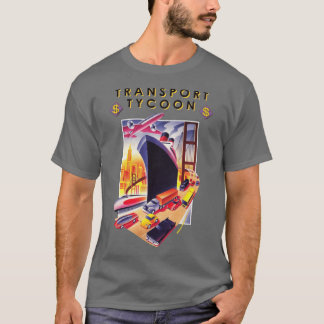 T-shirt Transportycoon Game Cover vintage girl boy