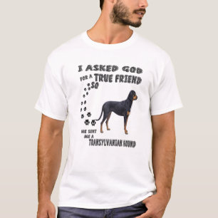 T-shirt Transylvanian Hound Citation Maman Papa, mignon Ho