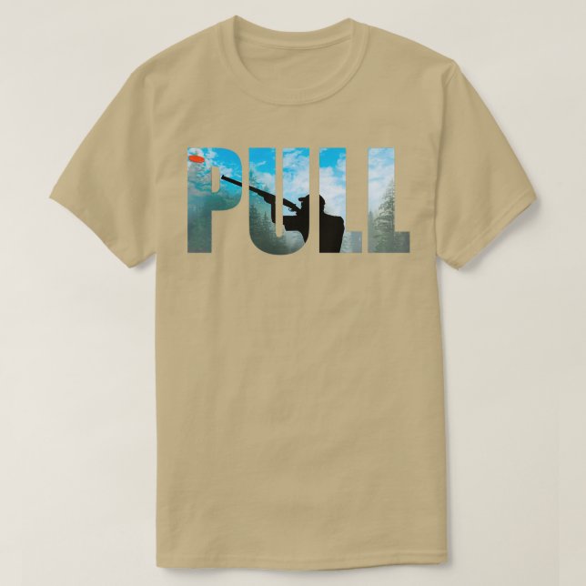 T-shirt Trap Clay Shotgun Sporting 3 (Design devant)