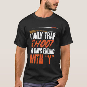 T-shirt Trap Tir Argile Pigeon Tir