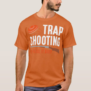 T-shirt Trap Tir Sport Argile Pigeon Rifle Tir