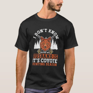 T-shirt Trappe de coyote et chasse de coyote