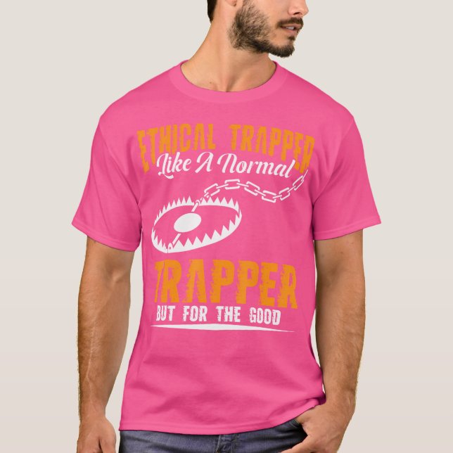 T-shirt Trapper Stuff Coyote Trapping Chasseur Tr (Devant)