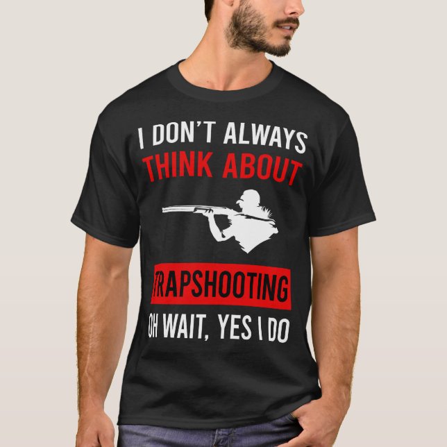 T-shirt Trapper Trap Trap Argile Cible Tir (Devant)
