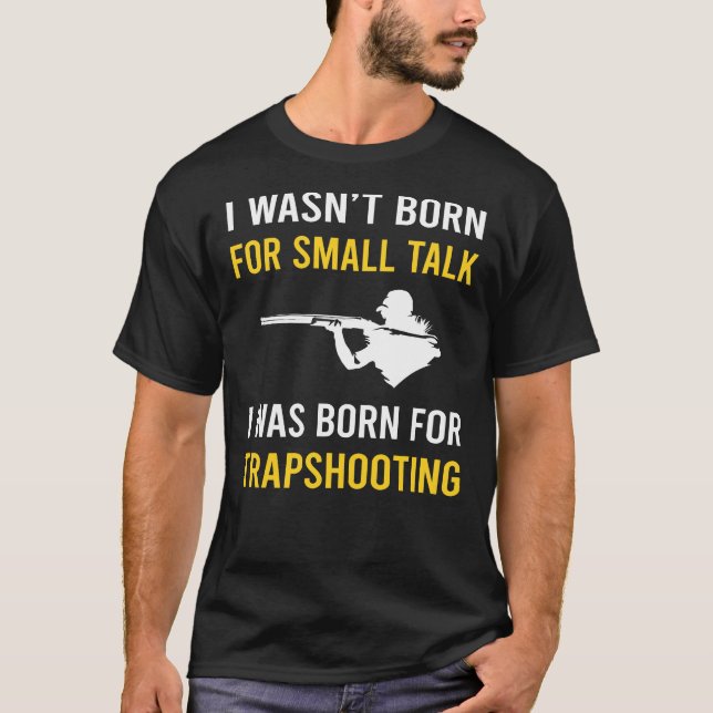 T-shirt Trapper Trap Trap Argile Cible Tir (Devant)