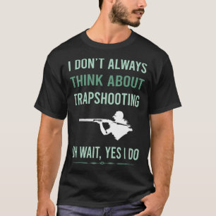 T-shirt Trapper Trap Trap Argile Cible Tir