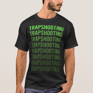 T-shirt Trapper Trap Trap Argile Cible Tir