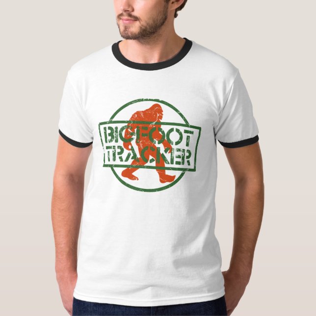 T-shirt Traqueur de Bigfoot (Devant)
