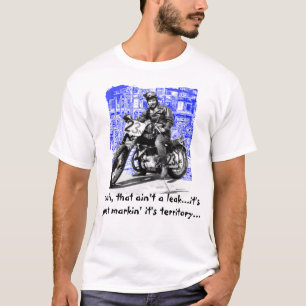 T-shirt traqueur plat de l940s ! Nah, ce n'est pas une