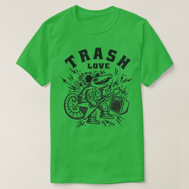 T-shirt Trash Love (Design devant)