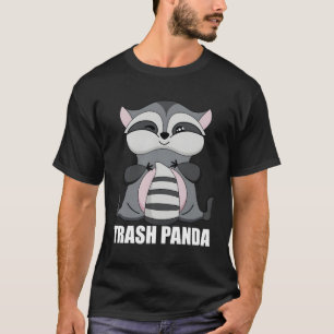 T-shirt Trash Panda Raccoon dit