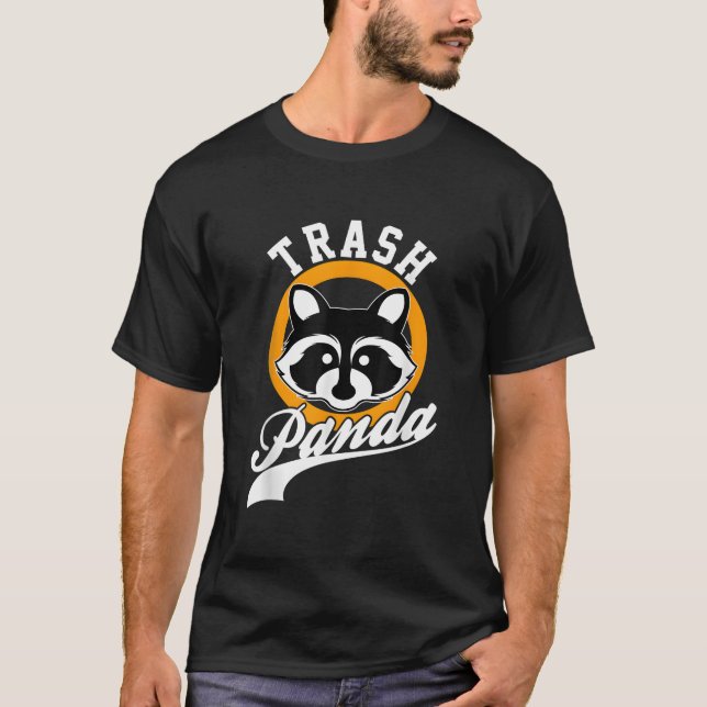 T-shirt Trash Panda Raccoon Save The Trash Panda (Devant)