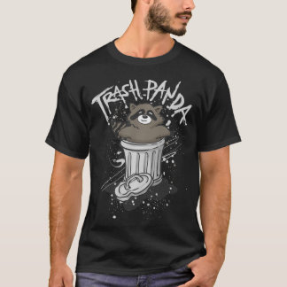 T-shirt Trash Panda Racoon Trashcan Poullover 
