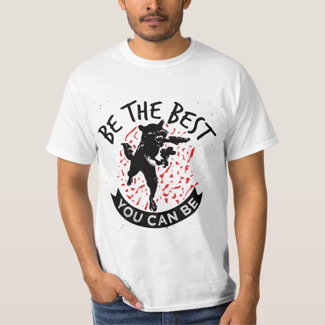T-shirt Trash Raccoon - Eat Garbage (Devant)