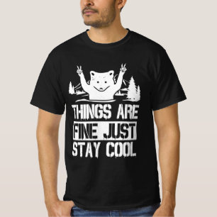 T-shirt Trash Raccoon - Eat Garbage
