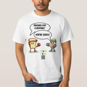 T-shirt Trash-Talk / Egg vs Toast — par LoGoss