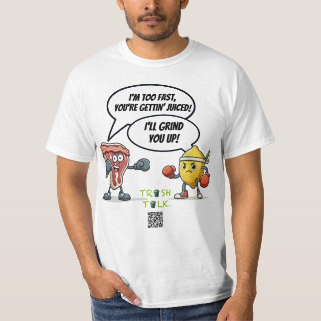T-shirt Trash-Talk / Lemon vs T-Bone — par LoGoss (Devant)