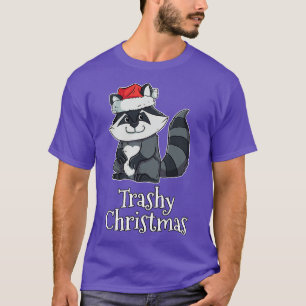 T-shirt Trashy Christmas Trash Panda Raccoon