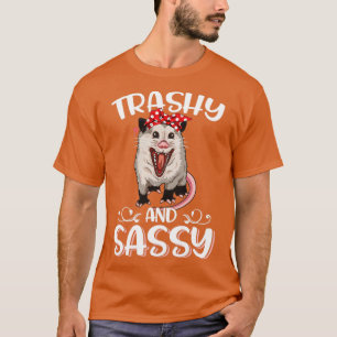 T-shirt Trashy et Sassy Funny Possum